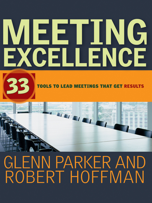 Cover image for Meeting Excellence